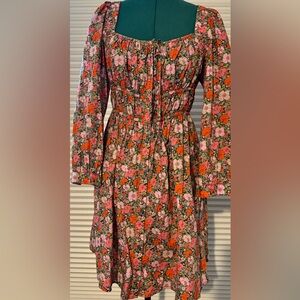 J. Crew square neck dress